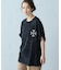 バックプリント フロスト半袖Tシャツ