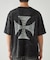 バックプリント フロスト半袖Tシャツ