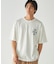 バックプリント フロスト半袖Tシャツ