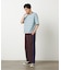 ポリエステルストレッチ ラインパンツ