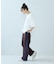 ポリエステルストレッチ ラインパンツ