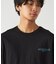 バックプリント 長袖Tシャツ