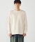 裏起毛ワッフル 長袖Tシャツ