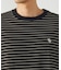 ボーダー ロングTシャツ