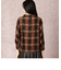 タータンチェック柄 ドルマンスリーブ プルオーバー
