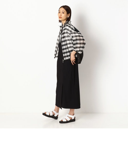 コットンリネンギンガムウォッシャブルシャツブルゾン COMME des GARCONS SHIRT（コムデギャルソンシャツ）FOREVER