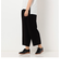 〔TALLサイズ〕【セットアップ対応】バックサテンジョーゼット パンツ