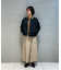 ツイル柄ハイテンション スカート