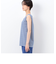 〔 TALLサイズ 〕 コンパクト天竺ボーダー タンクトップ