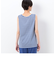 〔 TALLサイズ 〕 コンパクト天竺ボーダー タンクトップ