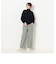 【セットアップ対応】グレンチェックストレッチ パンツ