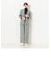 【セットアップ対応】グレンチェックストレッチ パンツ