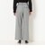 【セットアップ対応】グレンチェックストレッチ パンツ