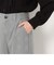 【セットアップ対応】グレンチェックストレッチ パンツ