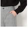 【セットアップ対応】グレンチェックストレッチ パンツ