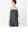 〔 TALLサイズ 〕 ポリエステルデニム ビスチェ