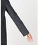 〔 TALLサイズ 〕 ポリエステルデニム ダブルブレストジャケット