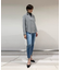 デシンストライププリント シャツ