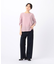 中空ストレッチデニム ワイドデニムパンツ