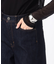 中空ストレッチデニム ワイドデニムパンツ