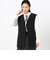 【セットアップ対応】2WAYストレッチトロ ジレ