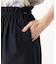 コットンタイプライター ギャザーワイドパンツ