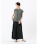 【セットアップ対応/リバーシブル】スプリットジョーゼット シフォンパンツ