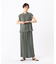 【セットアップ対応/リバーシブル】スプリットジョーゼット シフォンパンツ