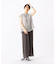 【セットアップ対応/リバーシブル】スプリットジョーゼット シフォンパンツ