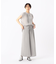 【セットアップ対応/リバーシブル】スプリットジョーゼット シフォンパンツ