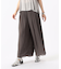 【セットアップ対応/リバーシブル】スプリットジョーゼット シフォンパンツ