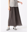 【セットアップ対応/リバーシブル】スプリットジョーゼット シフォンパンツ