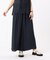 【セットアップ対応/リバーシブル】スプリットジョーゼット シフォンパンツ