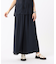 【セットアップ対応/リバーシブル】スプリットジョーゼット シフォンパンツ