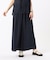 【セットアップ対応/リバーシブル】スプリットジョーゼット シフォンパンツ