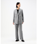 〔 TALLサイズ 〕 【セットアップ対応】2WAYストレッチトロ ダブルジャケット