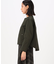 〔 TALLサイズ 〕 ポリエステルストレッチシャンブレー ノーカラー・MA-1ブルゾン