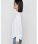〔 TALLサイズ 〕 マットサテン デザインハイネックブラウス