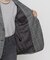 〔 TALLサイズ 〕2WAYストレッチチェックフラノ デザインダブルジャケット