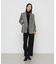 〔 TALLサイズ 〕2WAYストレッチチェックフラノ デザインダブルジャケット