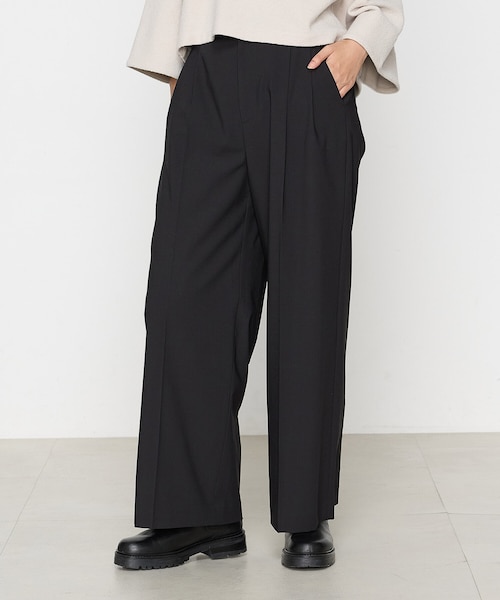 TALLサイズ 〕 2WAYストレッチ ワイドパンツ｜コムサの通販