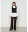 コットンサテンオルタージュ ロングシャツ