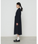 両面起毛ツイル シャツドレス