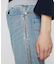 コットンストレッチデニム ウエストリブパンツ