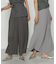 シフォン×シャンブレーカッセン リバーシブルパンツ