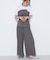 シフォン×シャンブレーカッセン リバーシブルパンツ