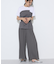 シフォン×シャンブレーカッセン リバーシブルパンツ