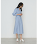 〔 TALLサイズ 〕 コットンポプリンストライプ シャツワンピース