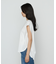 コットン強撚ポンチ ショルダータックTシャツ