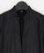 【セットアップ対応】ウールシルクツイル ノーカラージャケット